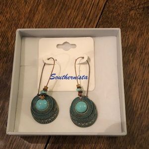 Shell Turquoise Earrings